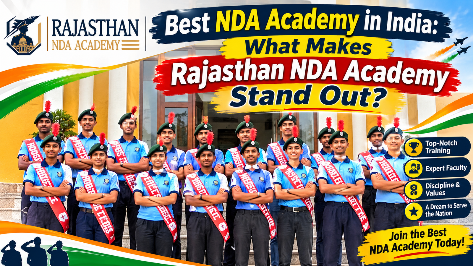 Best NDA Academy in India: What Makes Rajasthan NDA Academy Stand Out?