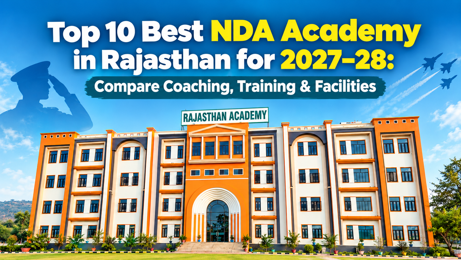Top 10 Best NDA Academy in Rajasthan for 2027–28: Compare Coaching, Training & Facilities