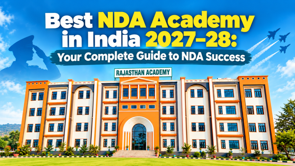 Best NDA Academy in India 2027–28: Your Complete Guide to NDA Success