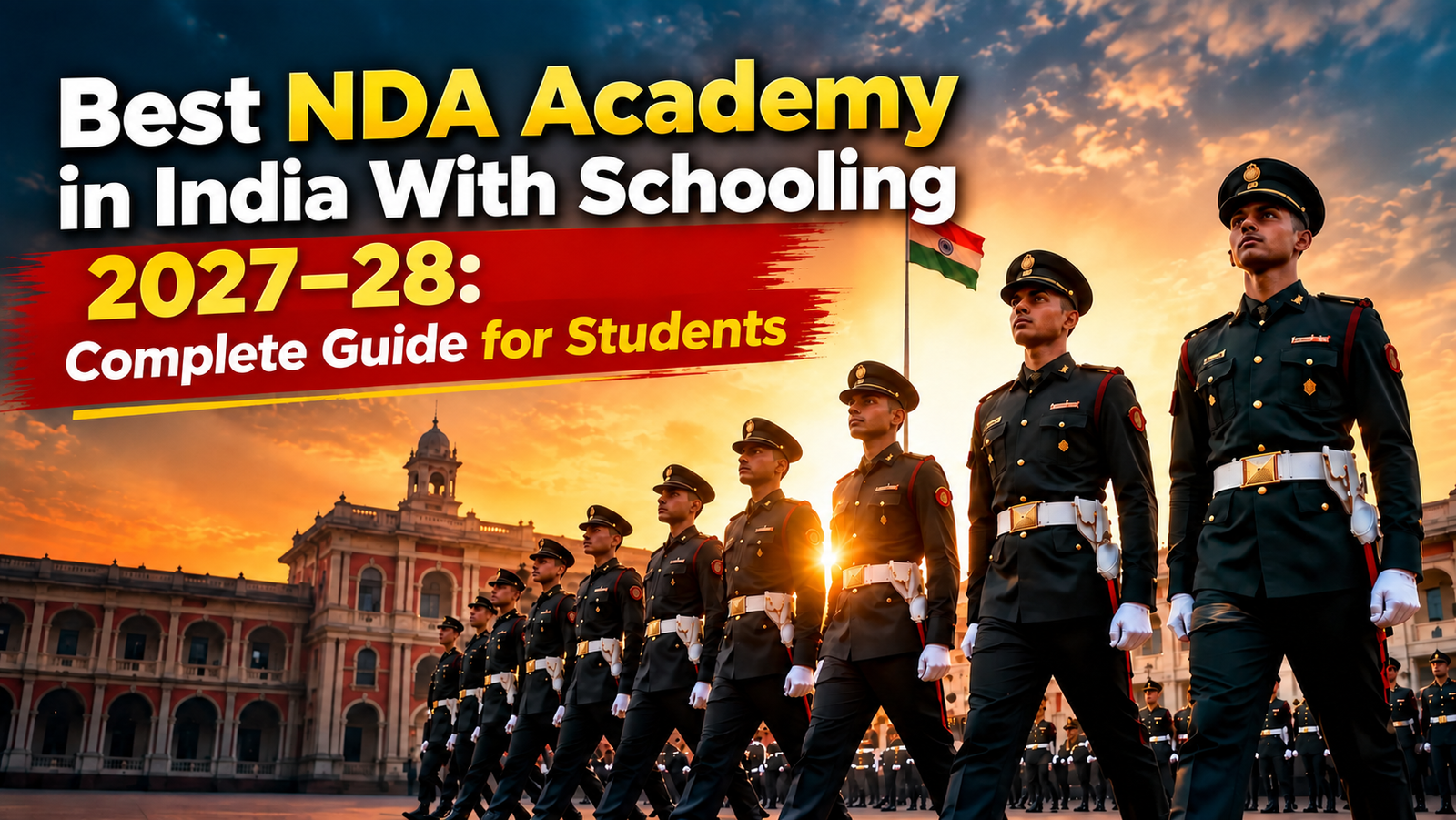 Best NDA Academy in India With Schooling 2027–28: Complete Guide for Students