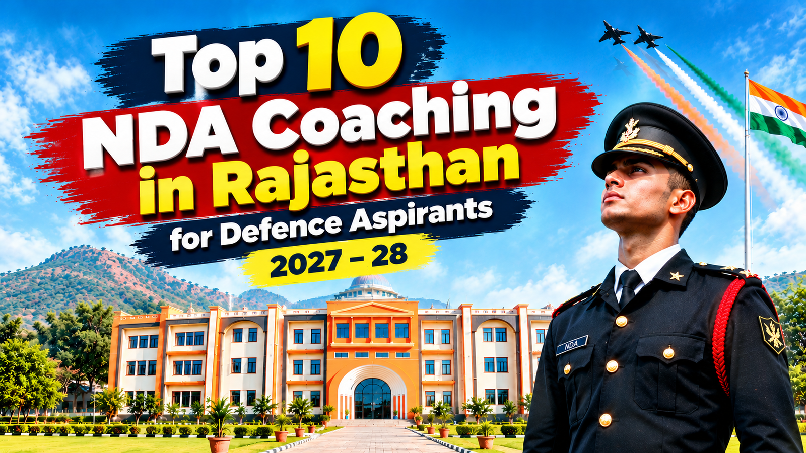 Top 10 NDA Coaching in Rajasthan for Defence Aspirants 2027–28
