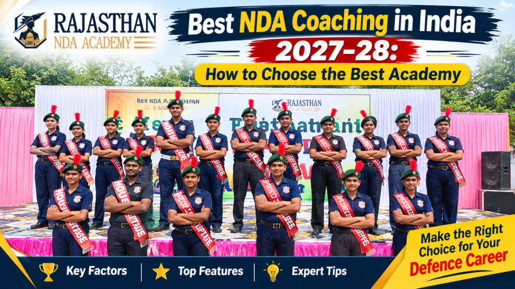 Best NDA Coaching in India 2027–28: How to Choose the Best Academy